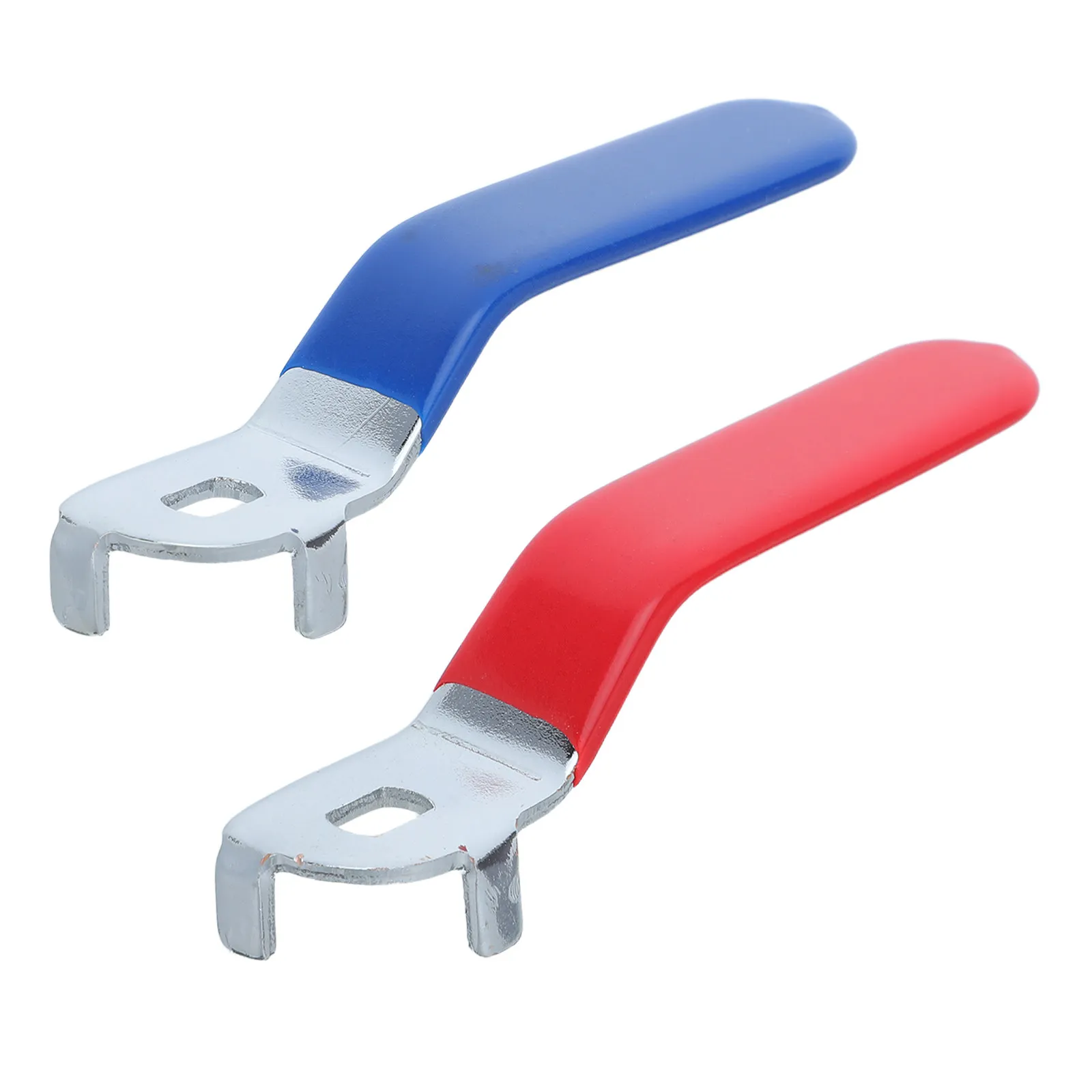 2Pcs Heavy Duty Ball Valve Handle Lever for Outdoor Faucet Spigot Irrigation Radiator Water Shut Off Replacement 5x8mm