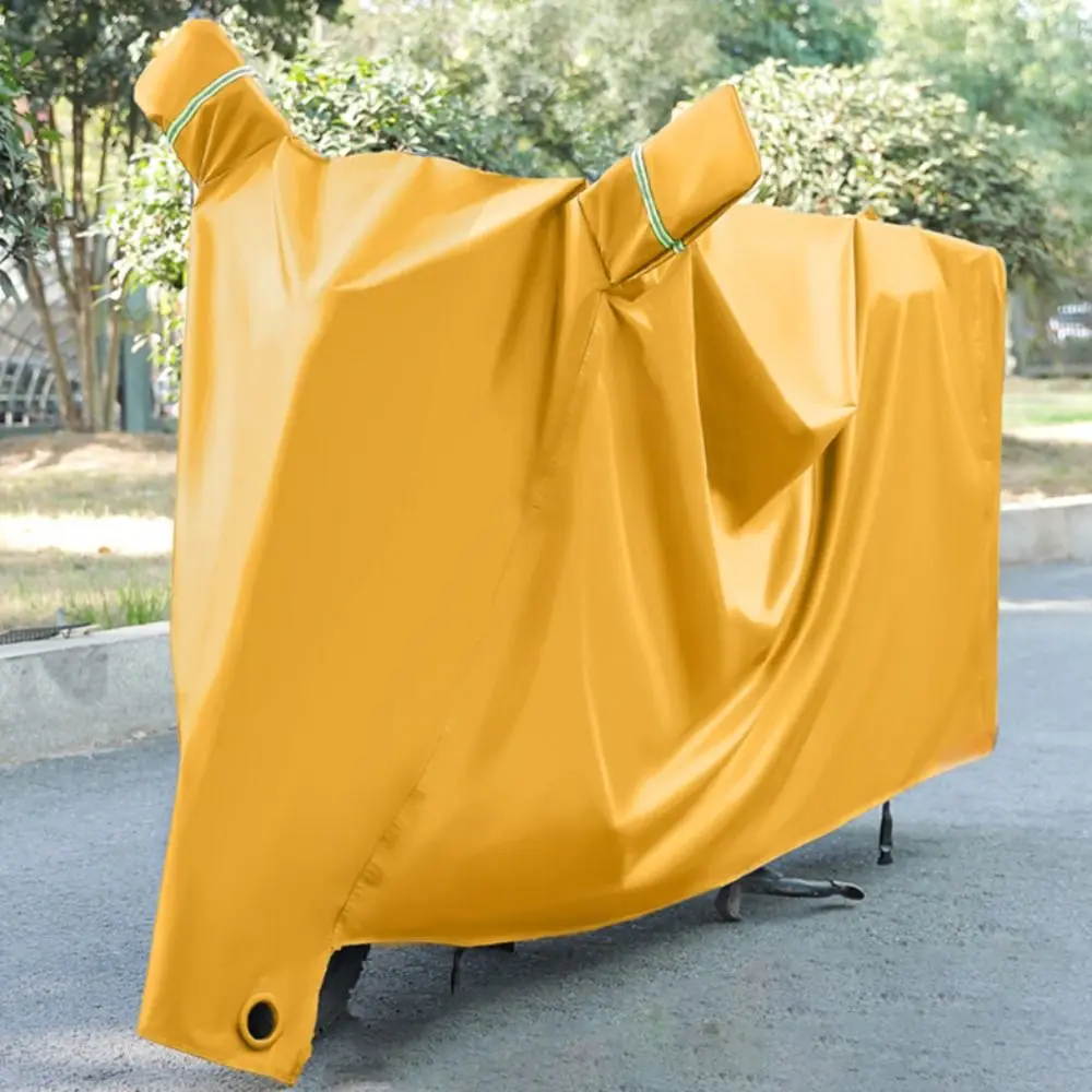 

Motorcycle Covers Universal Outdoor Autocycle Cover Anti Sun Anti Rain With Reflective Tape Safety Warning Sign For Bike Scooter