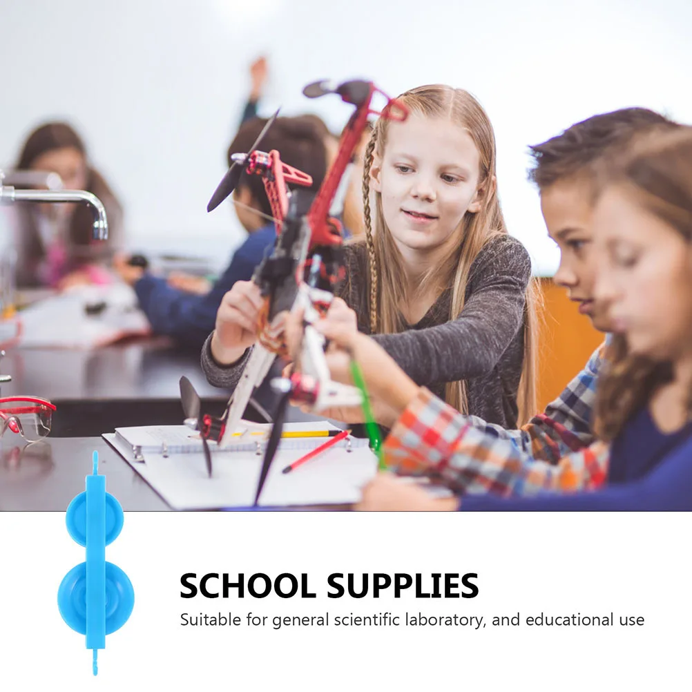 

6Pcs Long-Lasting Pulley Set for General Laboratory Use Portable Lightweight Physics Experiments Pulley Equipment