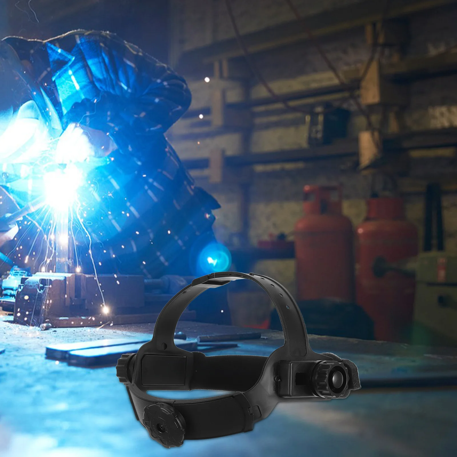 غطاء رأس ممتص للعرق بحجم قابل للتعديل، حماية متينة للجلسات الطويلة، أغطية رأس لحام قابلة للتعديل