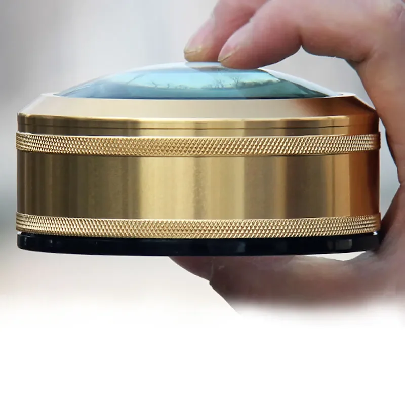 3.5X Magnifying Glass 100mm Large Lens Table Stand Loupe Metal Frame Desktop Map Newspaper Reading Magnifier
