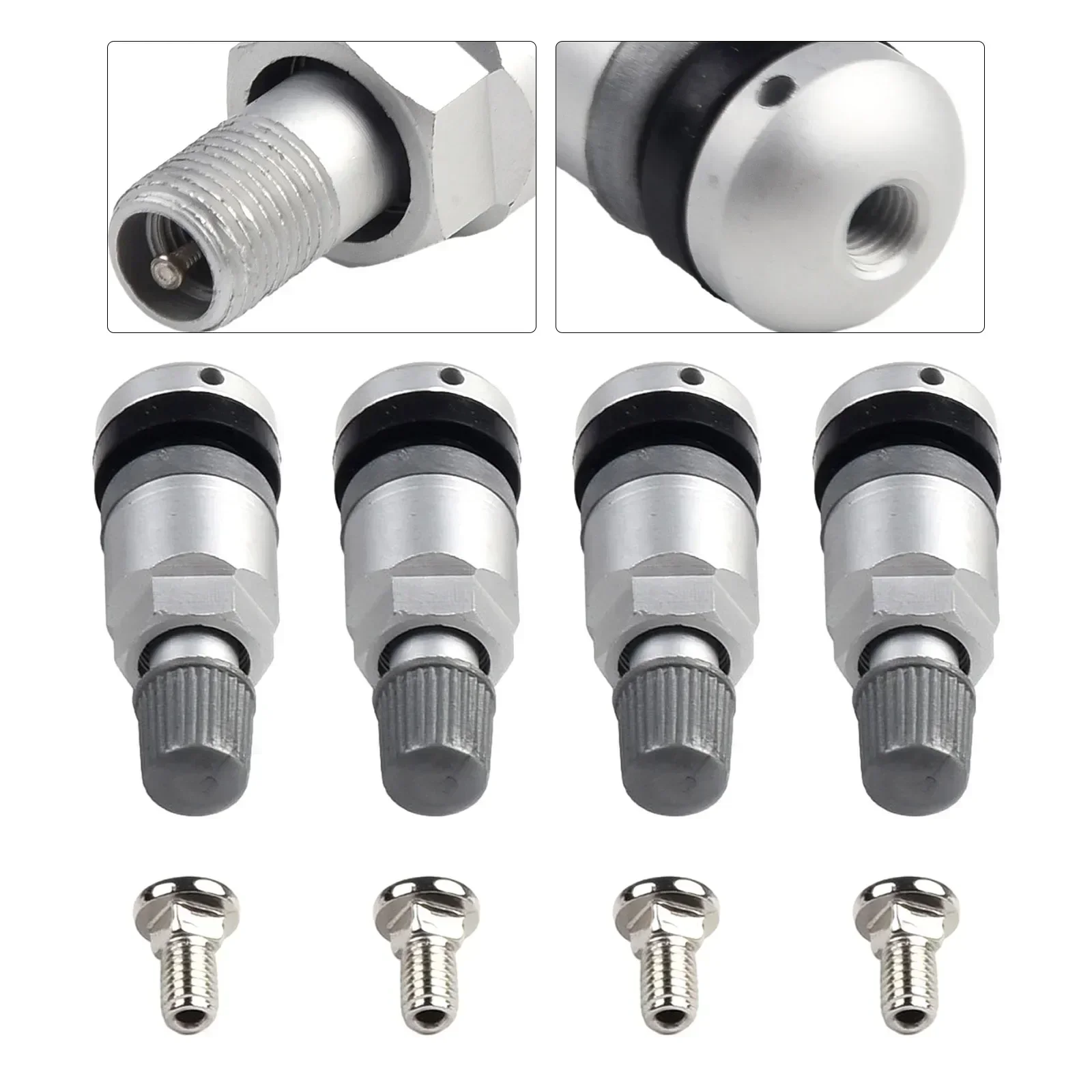 4PCS TPMS Tire Pressure Sensor Valve Stem Repair Kits For BMW 5Series Cars Repair Accessories Wheels Tires Tools