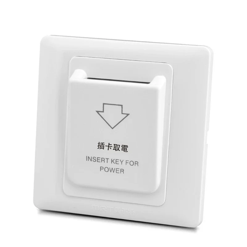 Protection sécurité 30A, système contrôle d'accès, interrupteur d'alimentation, carte magnétique d'hôtel, interrupteur clé