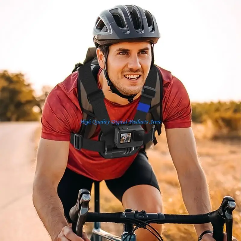 U2JE ضبط الصدر تسخير تسخير سريع إطلاق الصدر لجيب 3 كاميرات سترات الصدر استمتع بتجربة إطلاق النار