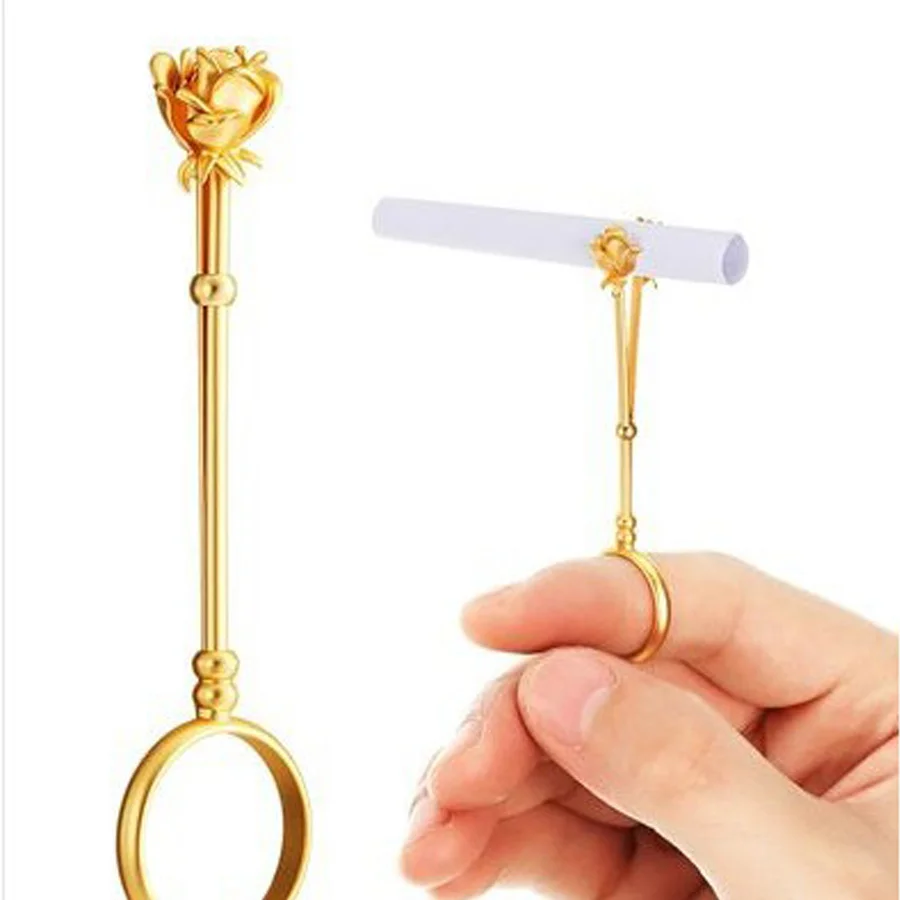1Pc Rose Ring Individual Smoke Holder With Thick Smoke Holder To Hold Anti-finger Yellow Accessories