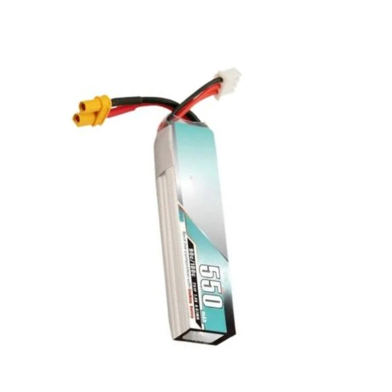 550mAh 2S1P 7.4V LiPo 90C Per Mini FPV Modello di Aereo Drone Modello di Controllo Remoto Batteria Al Litio Modello di Auto RC Giocattolo Cellulare