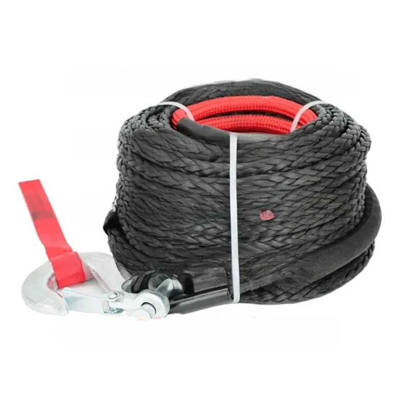 

Synthetic Winch Rope ATV SUV Vehicle, Tow Car, Off Road Trailer, 12Mm X 28M, 13Mm X 25M