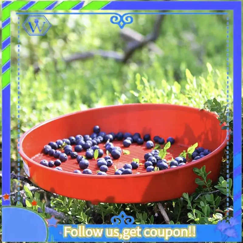 1 قطعة أدوات غسالات حمراء صينية غسالات التوت صواني التنظيف أدوات صينية أدوات الحدائق