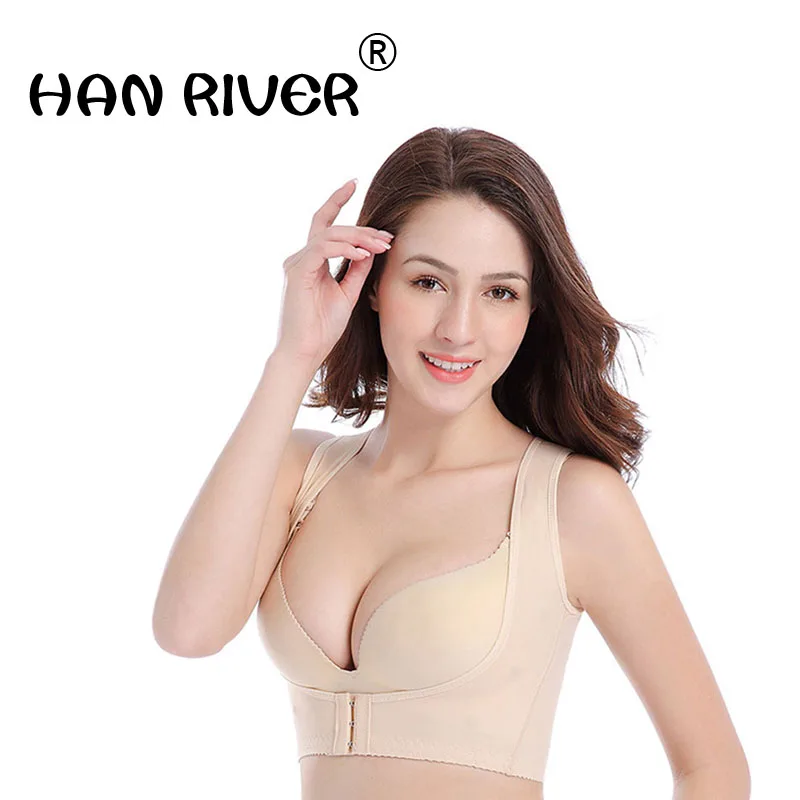 Gear vest type bust hold model body holds the flatback beauty gather on the underwear correcting kyphosis J2114