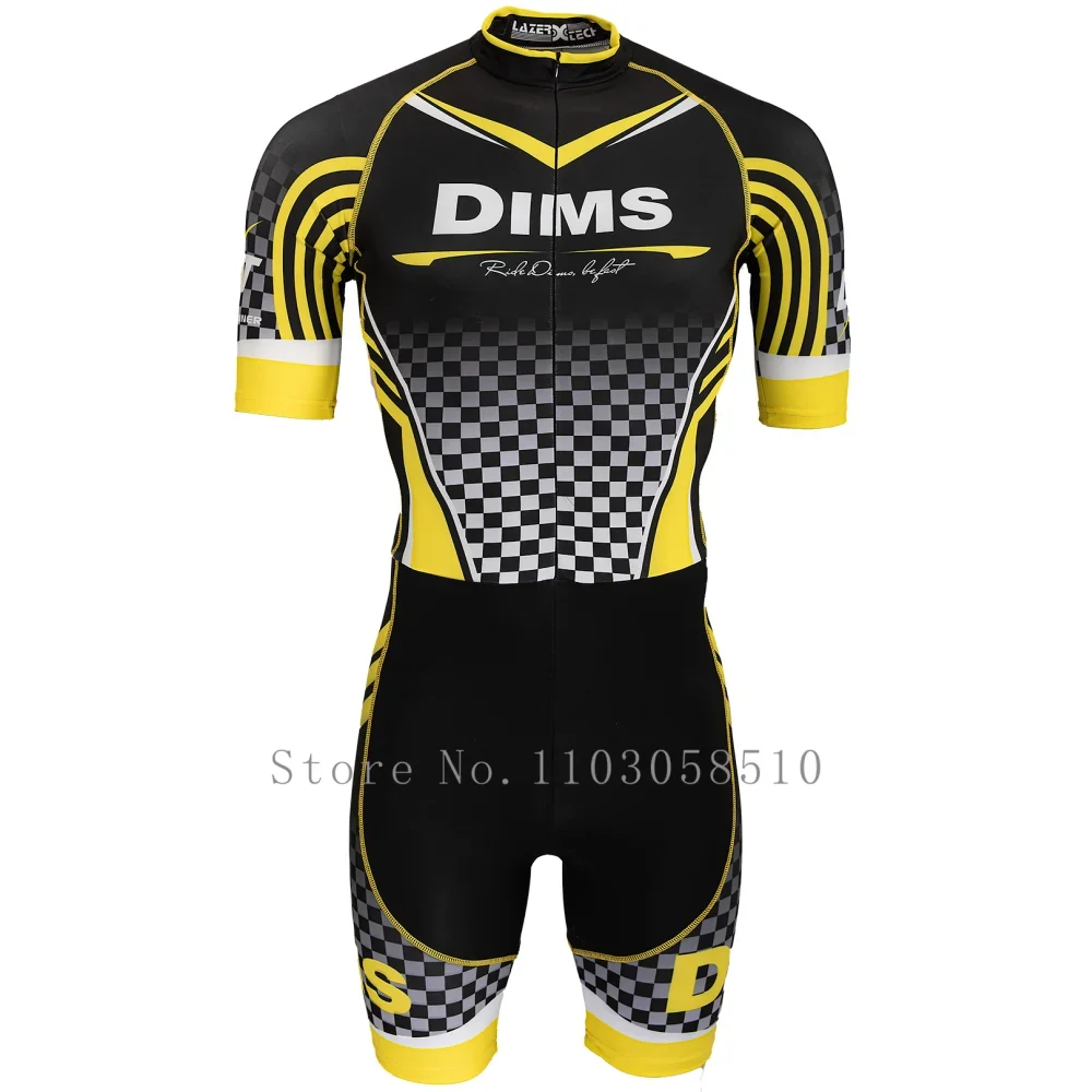 DMB speed skating Speed Uniforms Men Skates Suit Pro Speed Inline Roller Skate Skinsuit Fast Skating Jumpsuit Clothing Ciclismo