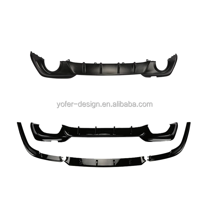 Yofer factory G20 G28 rear bumpers diffuser spoiler car universal diffuser for bmw3 m330i