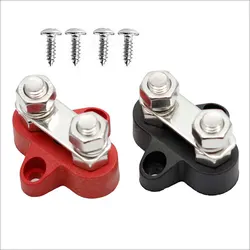 Universal M6 M8 M10 RV Car Modify Sink Bar Auto Truck Battery Wiring Terminal Bolts Yacht Retrofit Neutral Studs Power Connector