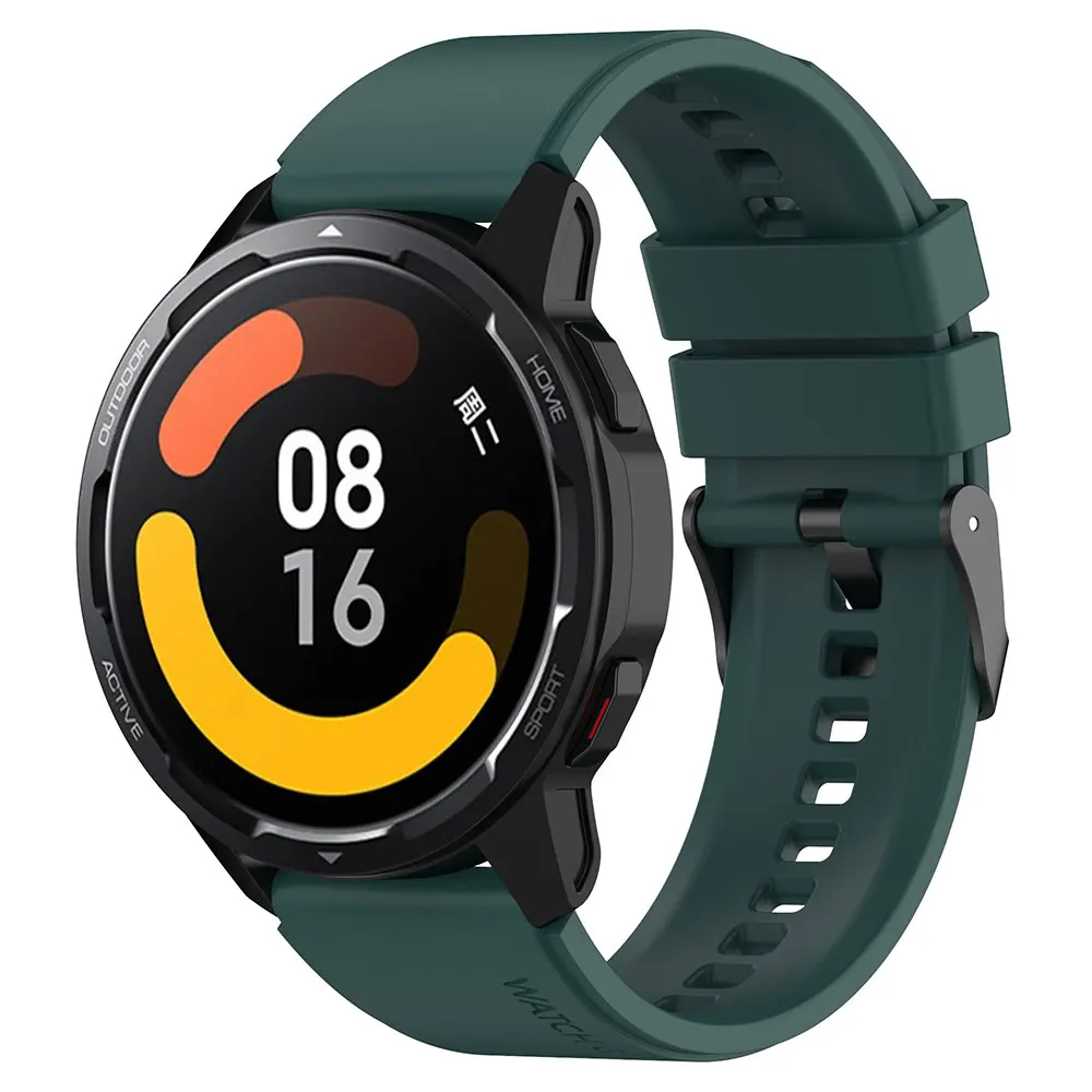 Xiaomi Mi Watch Color 2 스포츠 스트랩 용 22mm 실리콘 시계 밴드 Xiaomi Watch S1 Active 용 Mi Watch Color Correa 손목 밴드