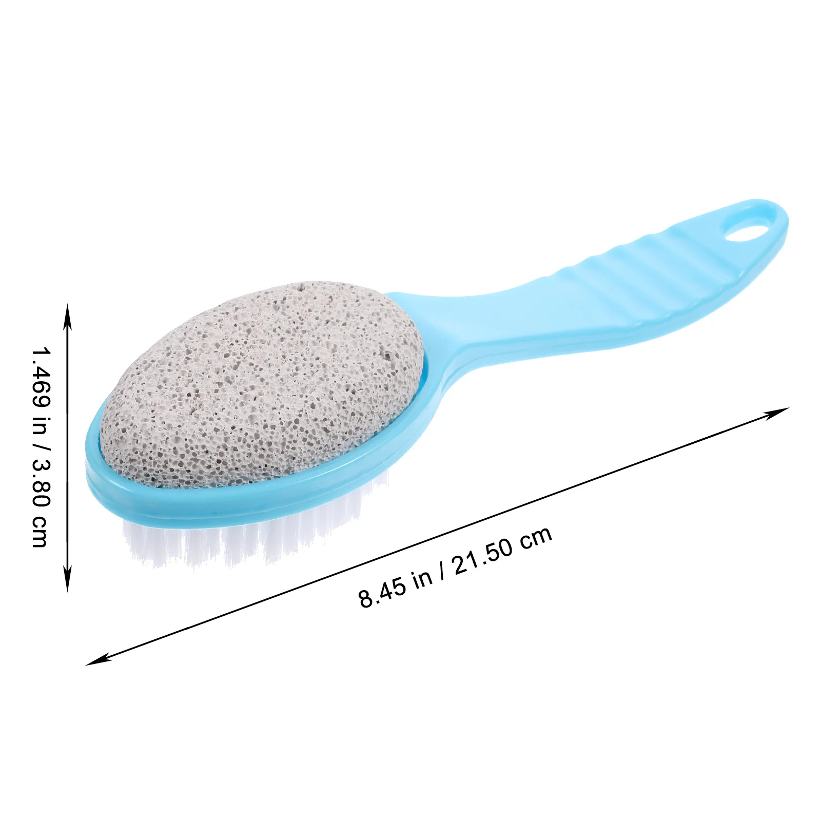 Tragbarer Fußschaber mit Doppelseitigem Design für Effektive Exfoliation und Entfernung Abgestorbener Haut, Pediküre-Werkzeug, Reisefreundlich