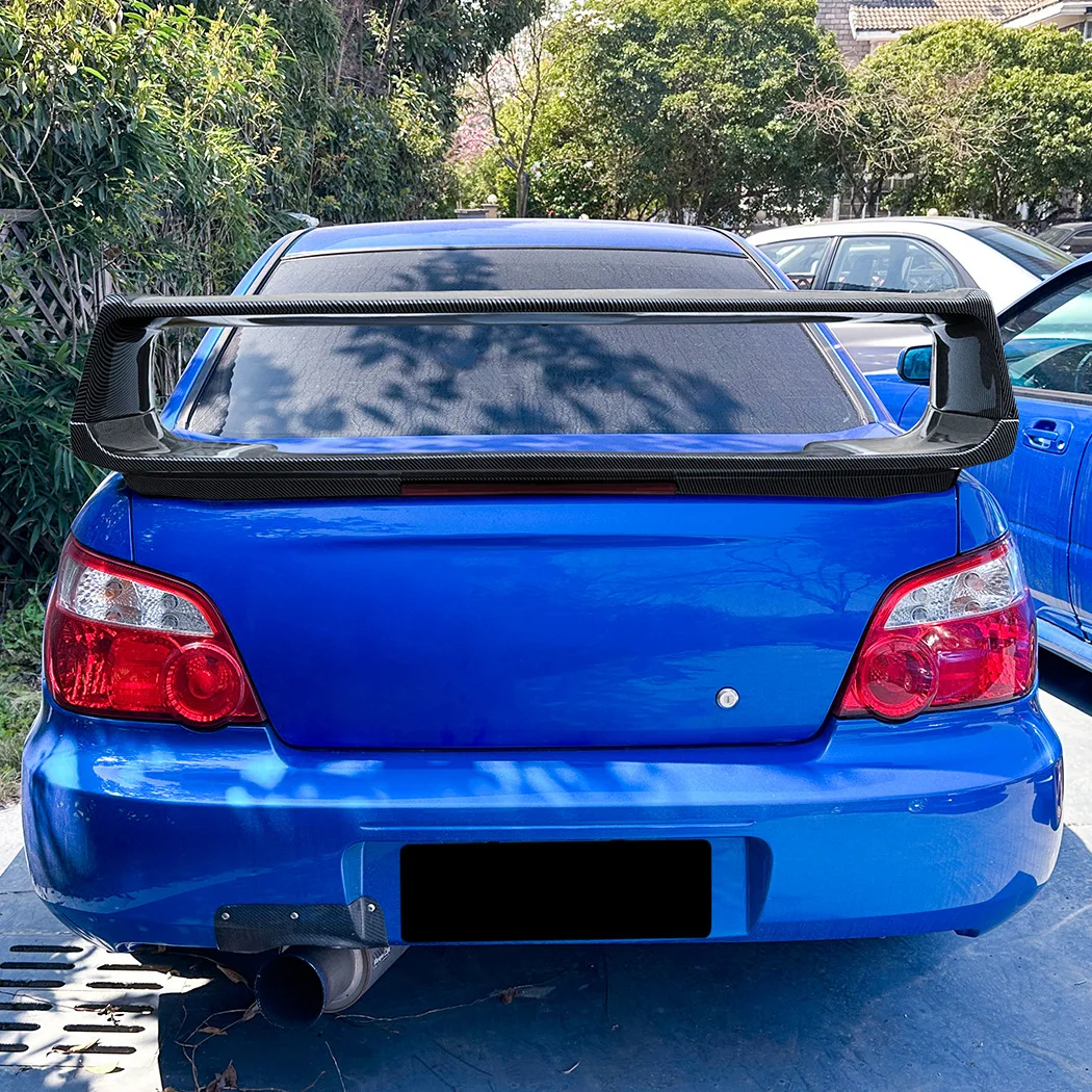 Rear Roof Lid Lip Tail Spoiler For Subaru Impreza WRX STI 2002-2006 Rear Trunk Wing Exter Accessories Body Kit Auto Modification