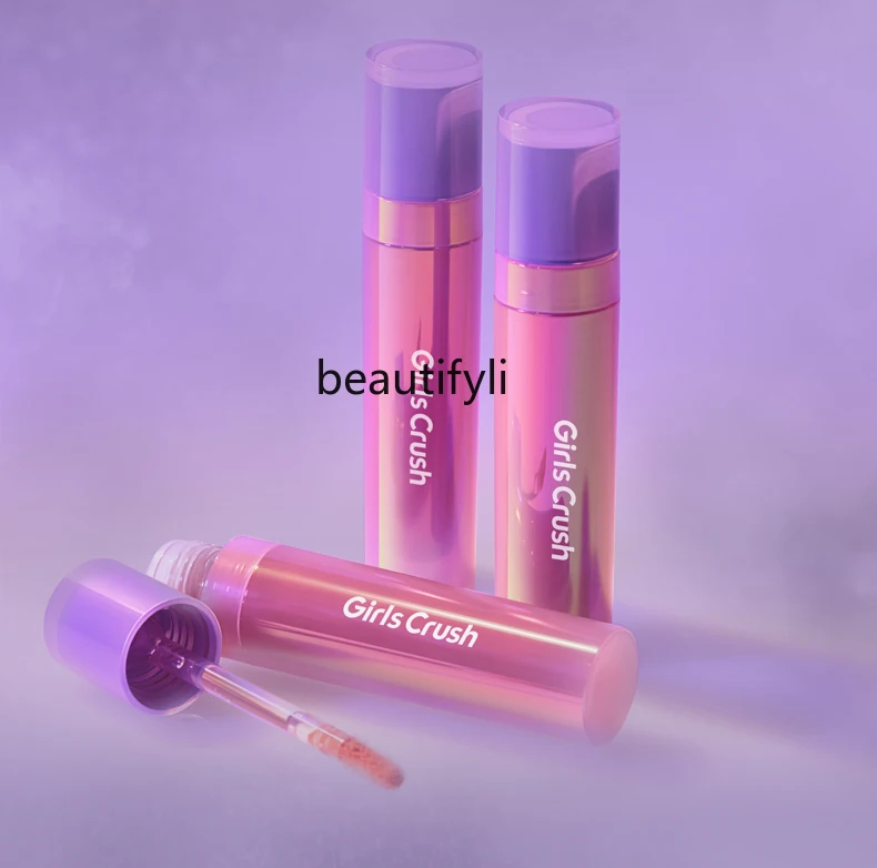 

Water Light Lip Lacquer Mirror Film Moisturizing Color Rendering Not Oily Lip Gloss and Lip Gloss Lipstick