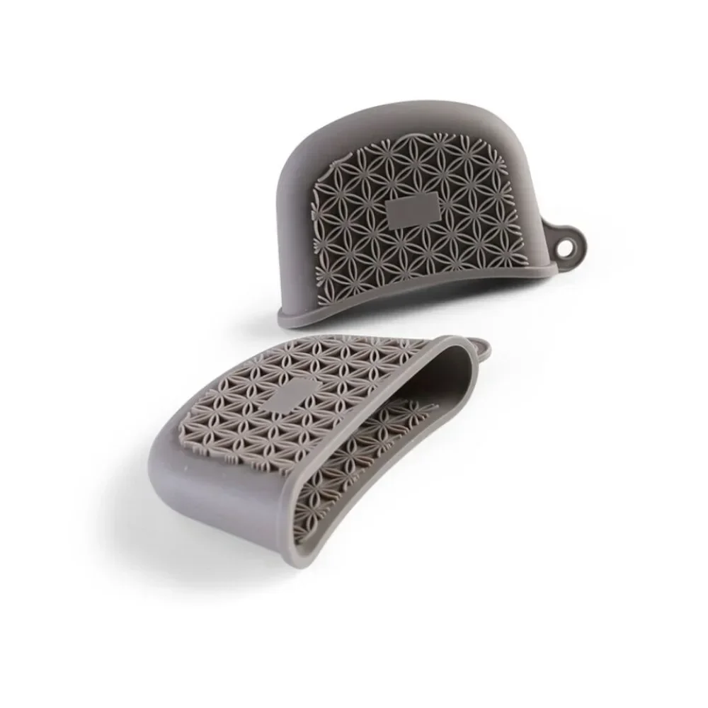 Verdickte Silikon Pan Griff Abdeckung Wärmedämmung Topf Ohr Clip Dampfer Auflauf Pan Griff Halter Nicht-slip Küche Gadgets – Detail 4