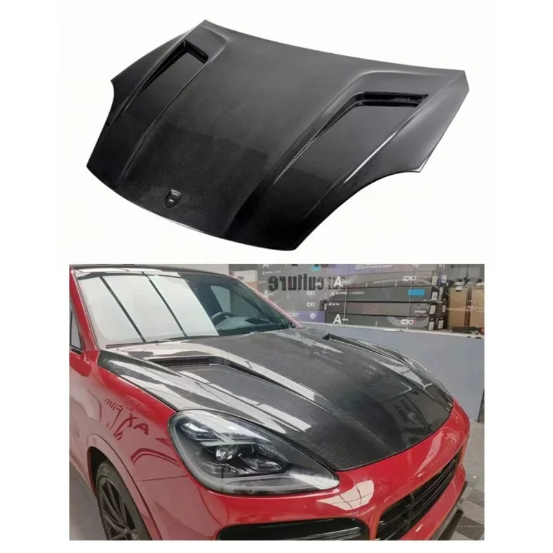

Higher Quality Upgrade Bonnet Engine Hoods Carbon Fiber Hood for Cayenne 9Y0 9YA 2018+