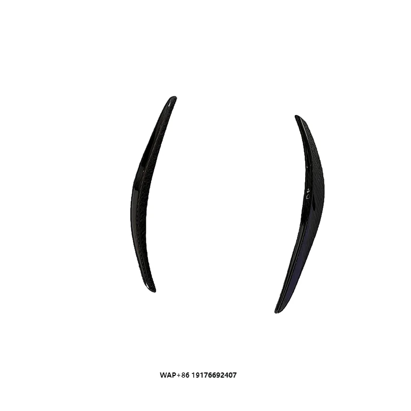 

ForLamborghini Huracan STO 2022 V Style Dry Carbon Fiber Front Bumper Canards