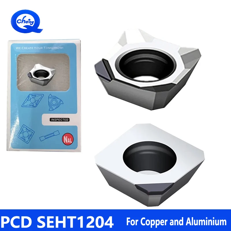 

SEHT1204 PCD Diamond Inlaid Blade CNC Numerical Control Carbide Turning Tool Special For Aluminum Copper