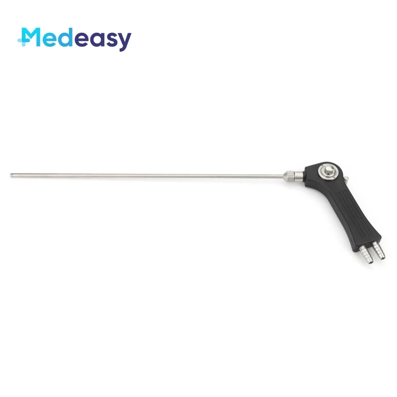 

Laparoscopic suction and rinse tube with handle, medical suction and rinse set with handle