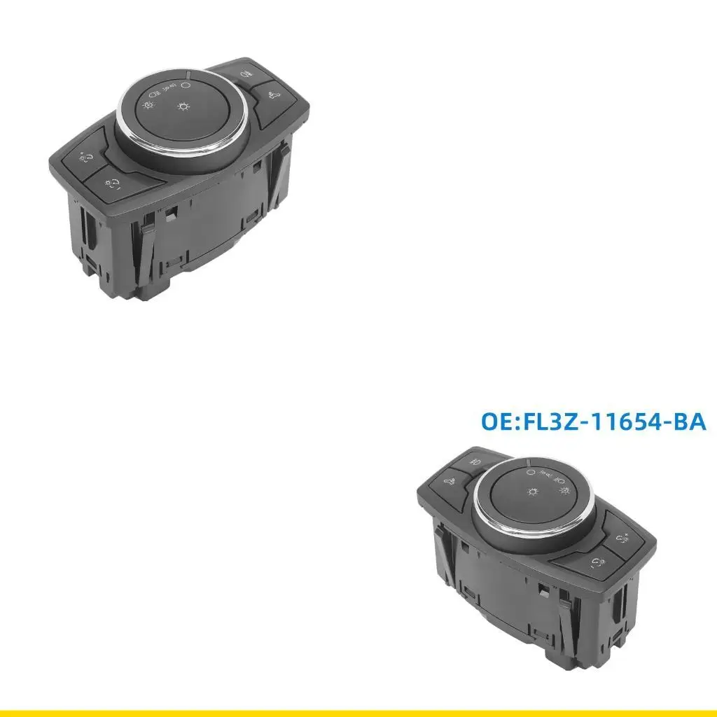 

SZCH Передняя приборная панель, переключатели фар, крышка, замена накладки панели фар, номер детали FL3Z-11654-BA