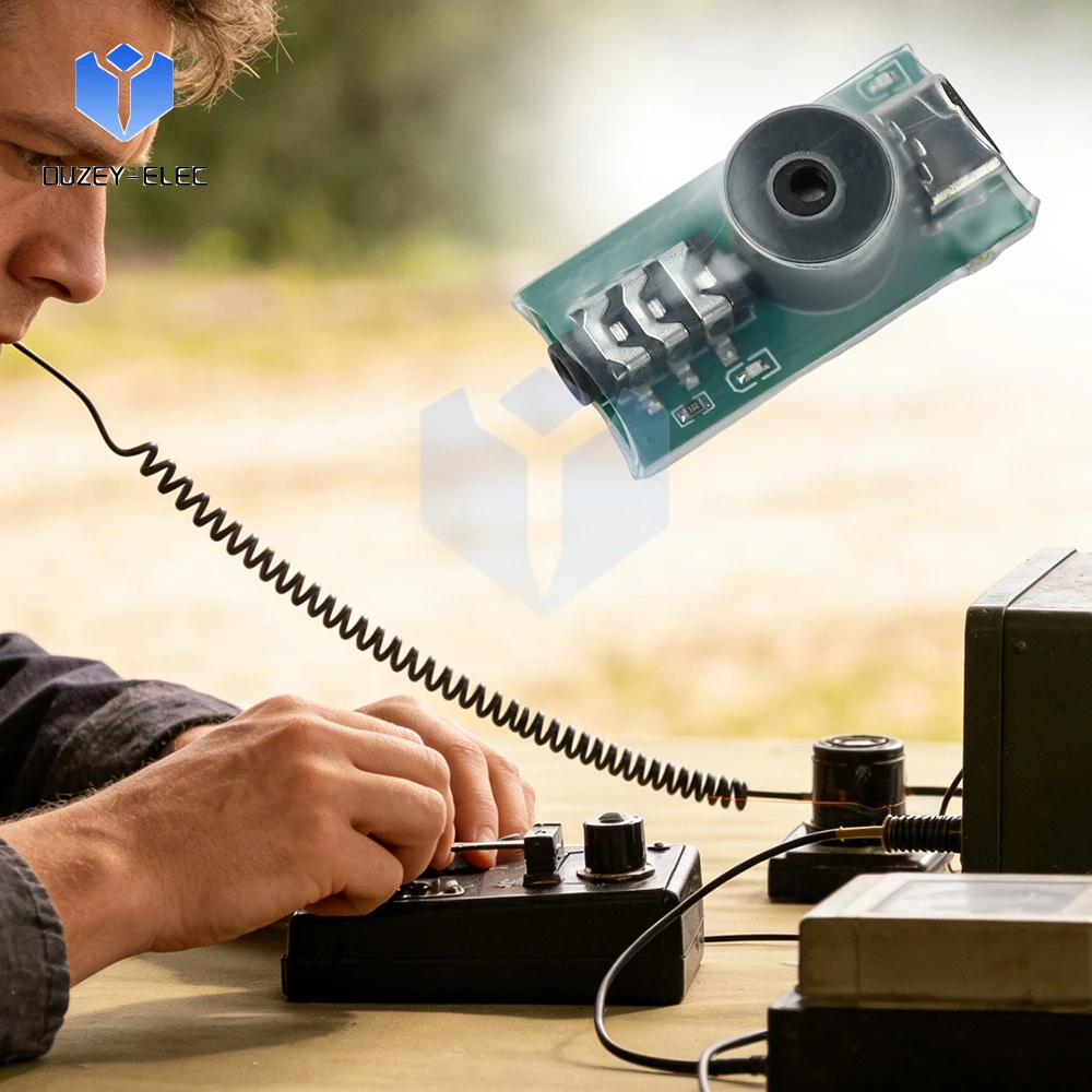 

CW Trainer Генератор ключей Морзе K4 Ручной тренажер ключей Морзе Передатчик практики азбуки Морзе Интерфейс Type-C