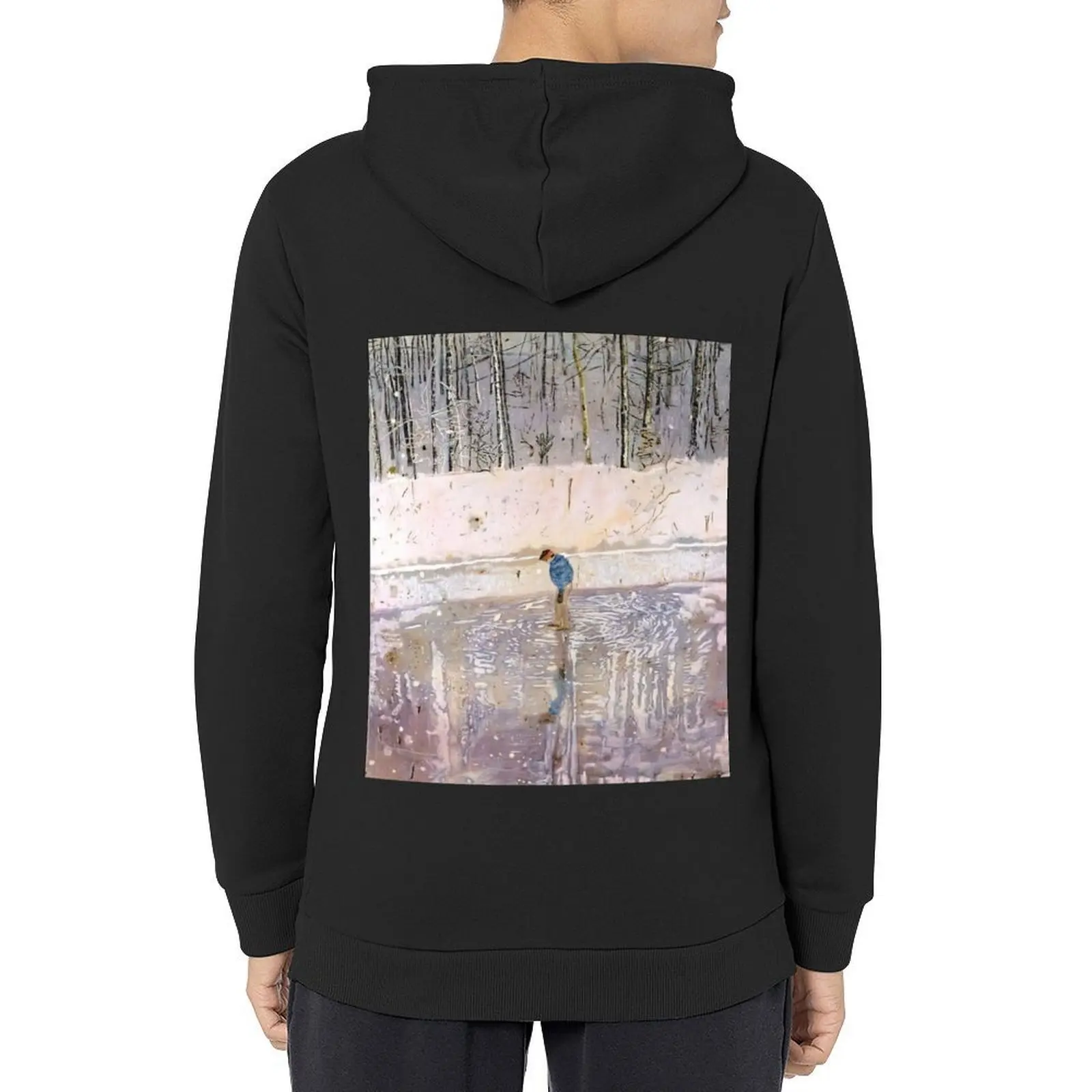 

Peter Doig Hoodie autumn men's sweat-shirt korean clothes male clothes graphic hoodies