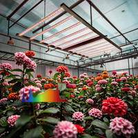 1200W Samsung Chips Growth Lamp Foldable UV IR Red Blue Full Spectrum Daisy Chain Indoor Plants Commercial LED Grow Light