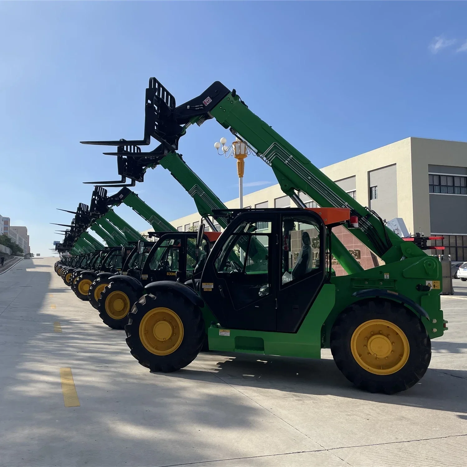 3ton 3.5ton 4ton 7m 16m 17m Wheel Telescopic Loader Forklift Arm Mini Telehandler Agricultural for Sale