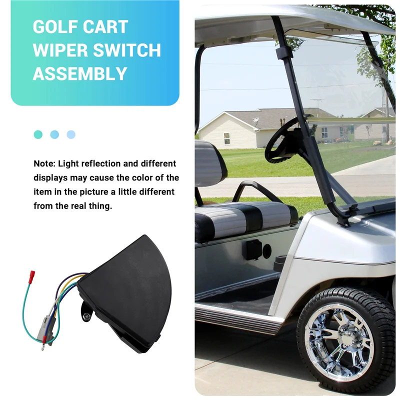 

Переключатель стеклоочистителя V-Glide для гольф-кара в сборе для 48-вольтового клубного автомобиля DS 2000-2004 101932001