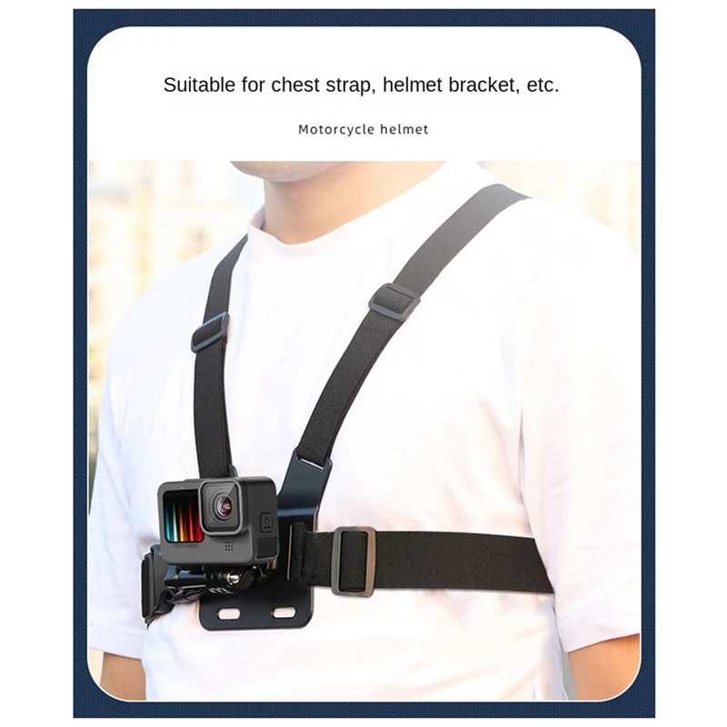 محول تحرير سريع إبزيم J-Hook ، قاعدة تثبيت لـ Gopro 12 ، 11 ، 10 ، ملحقات كاميرا الحركة