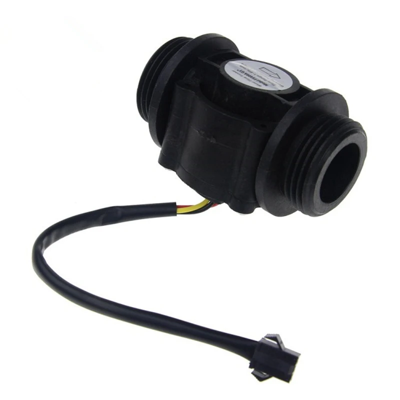 

Dn25 Fs400A G1Inch Water Flow Sensor Hall Flowmeter Meter Counter 1-60L/Min 1.2Mpa