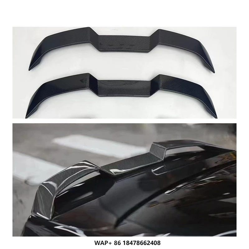 

For M3 M4 G80 G82 Carbon Dry Tail Fin V Model Car Bumper