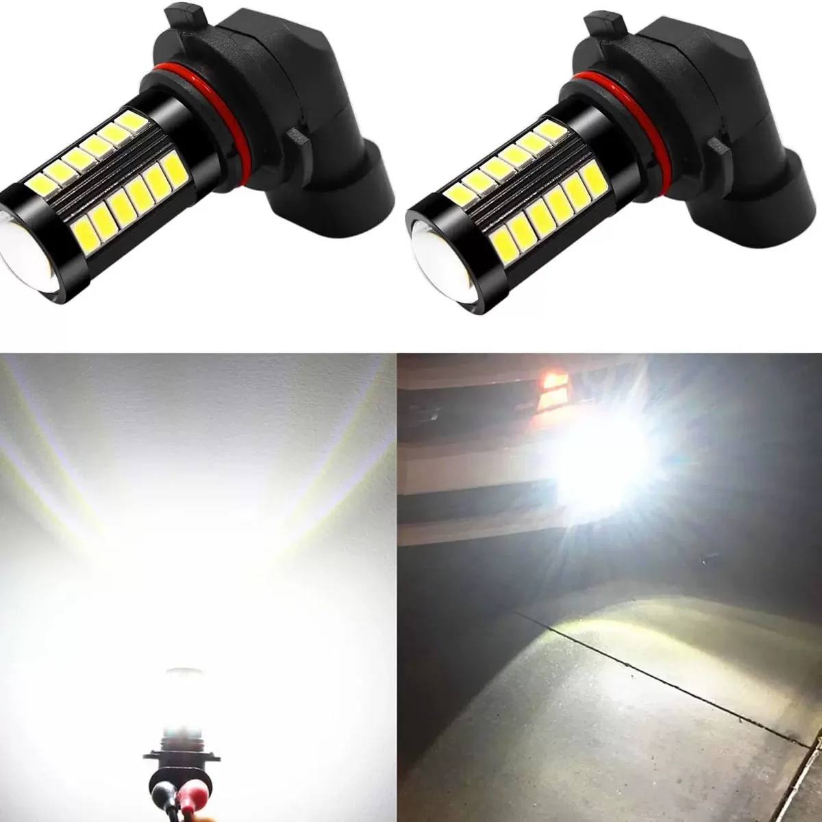 2Pcs H11 H8 9006 HB4 9005 HB3 PSX24W H16 EU JP PSX26W P13W High Quality 5730 LED Auto Lamp Car Anti Fog Light Bulb 6000K White