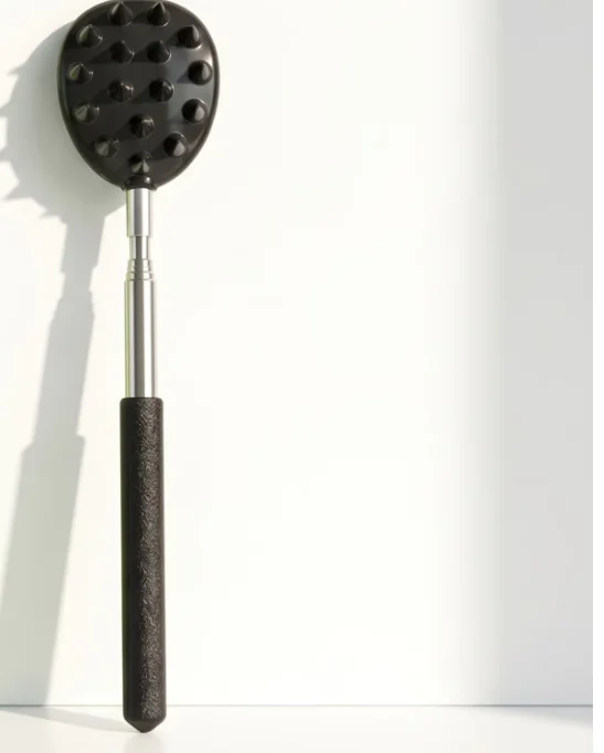 Adjustable Cactus Back Scratcher And Massager for Men & Women - Dual Spike Sizes (0.25' 0.5') Long-Lasting PVC Itching Relief St