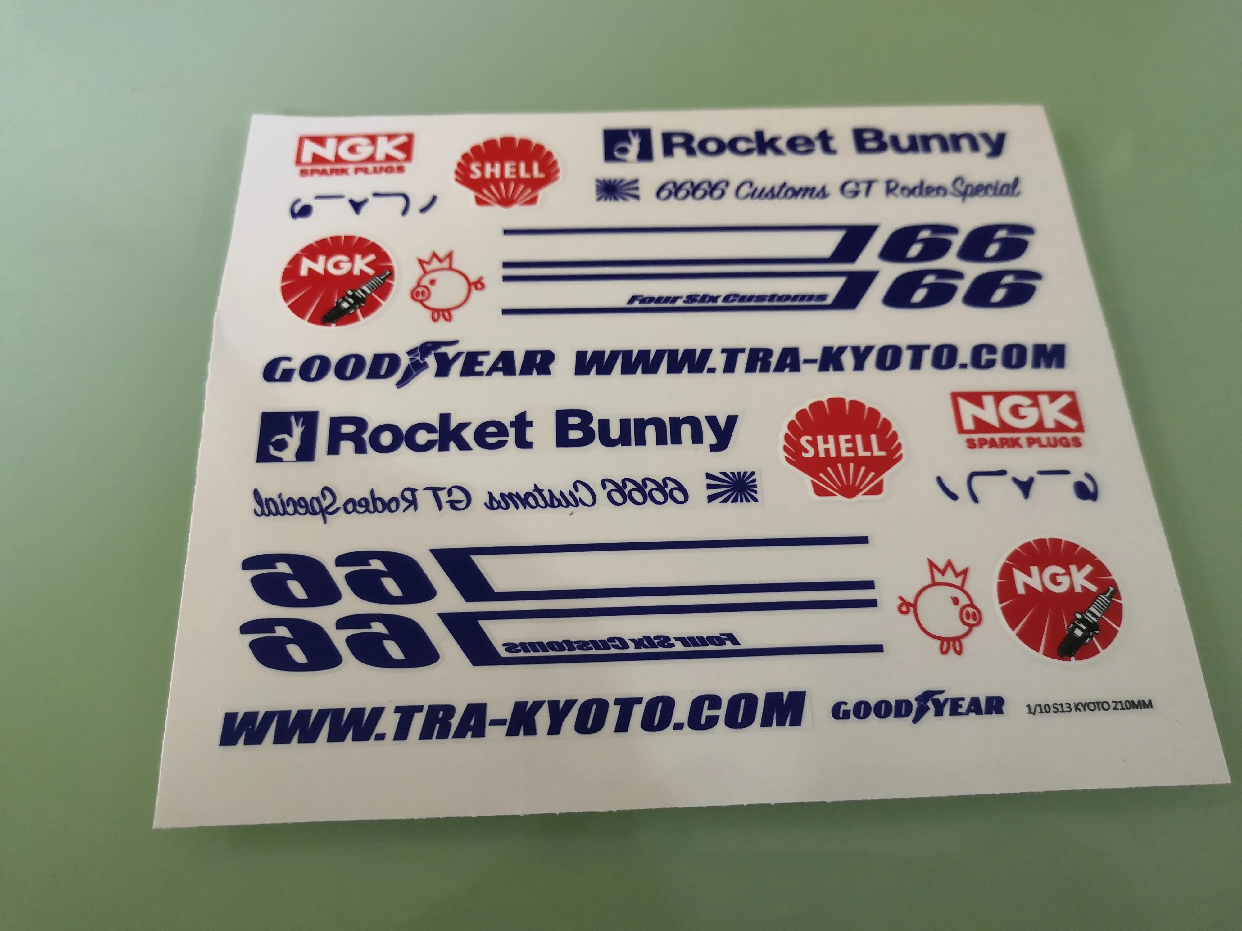 Rocket Bunny-レーシングカースケール1/10,1/12 1/14 1/16 1/18 rc 