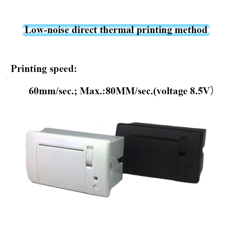 58mm Panel Thermal Printer for POS Machine Self-Service Equipment TTL/RS232 Embedded Receipt Printer