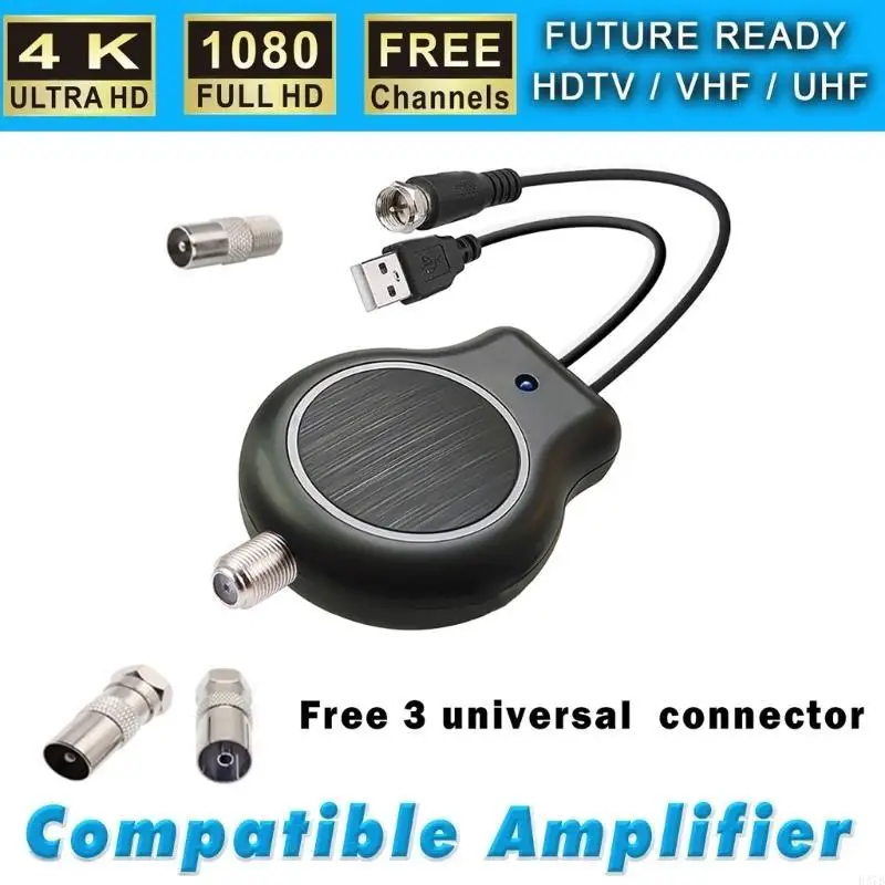 H37B HDTV -Antennen -Signalverstärker USB -Signalverstärker niedriger Rausch für eine verbesserte Signalstärke schwachen