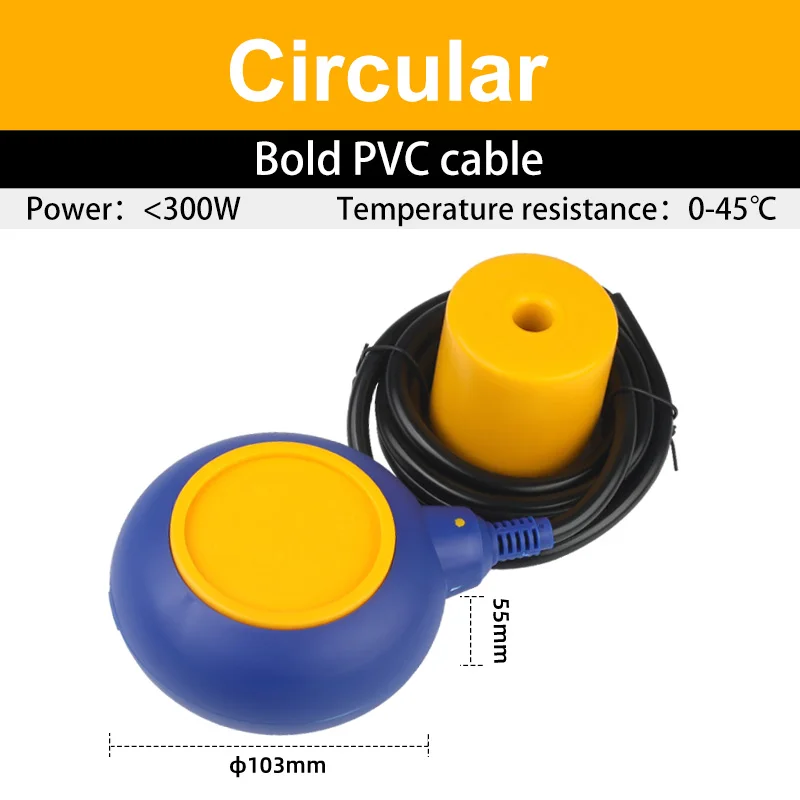 2 متر 3 متر 5 متر تعويم التبديل وحدة تحكم المياه مستوى السائل IP65 السائل قواطع كابل الاستشعار التلقائي مضخة خزان برج سلك نحاسي جريء #4