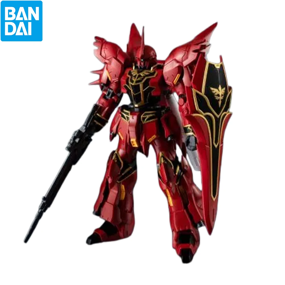 Bandai Gundam Universe MSN-06S Sinanju Painted Articulated Action Figure Mecha Collectible Desktop Display Toy