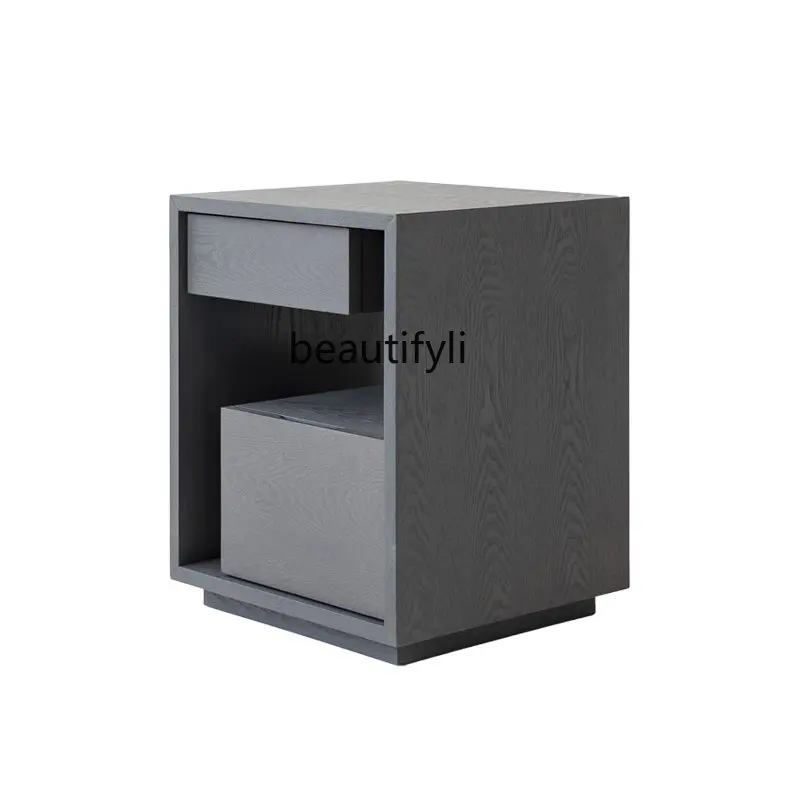 

Modern Simple Small Apartment Bedside Table Light Luxury Bedroom Bedside Supporter Creative Side Table Cabinet furniture