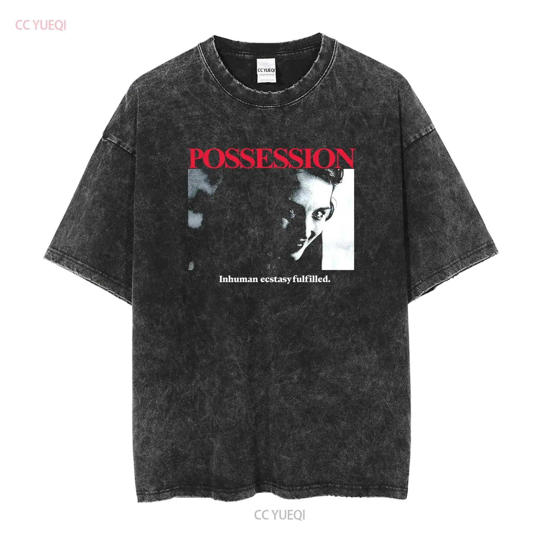 Possession 1981 Cult Horror Movie T Shirt Sz XXL Isabelle Adjani long or short sleeves vintage Washed Comfortable Stylish