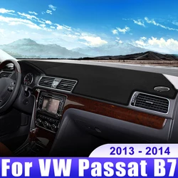 For Volkswagen VW Passat B7 2013 2014 Car Dashboard Cover Dash Mat Sun Shade Non-slip Pad Accessories