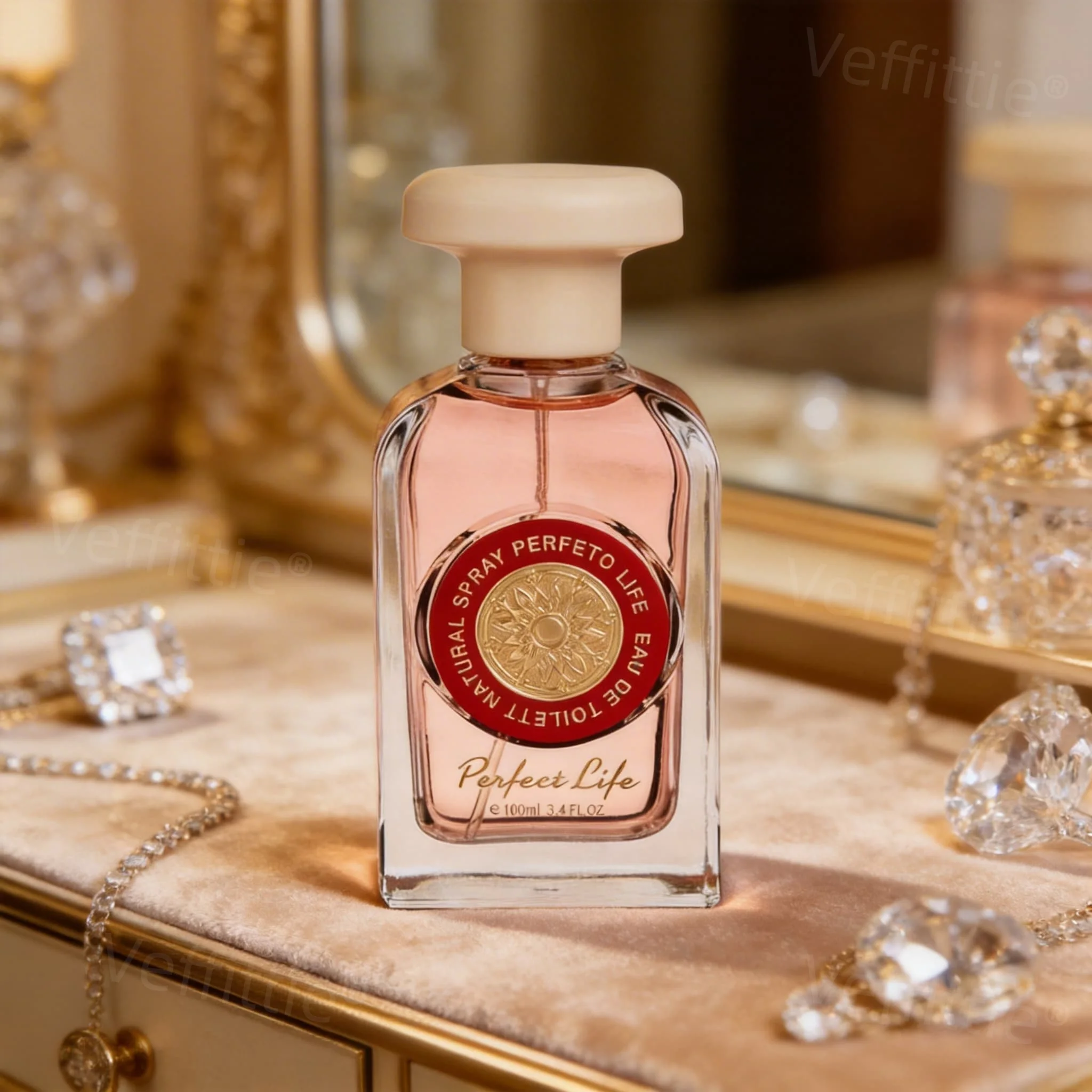 

Refined Rose Oriental Elegance 100ML Eau De Toilette, Long Lasting Rich Floral Blend, Polished Sophisticated Daily Routine Pick