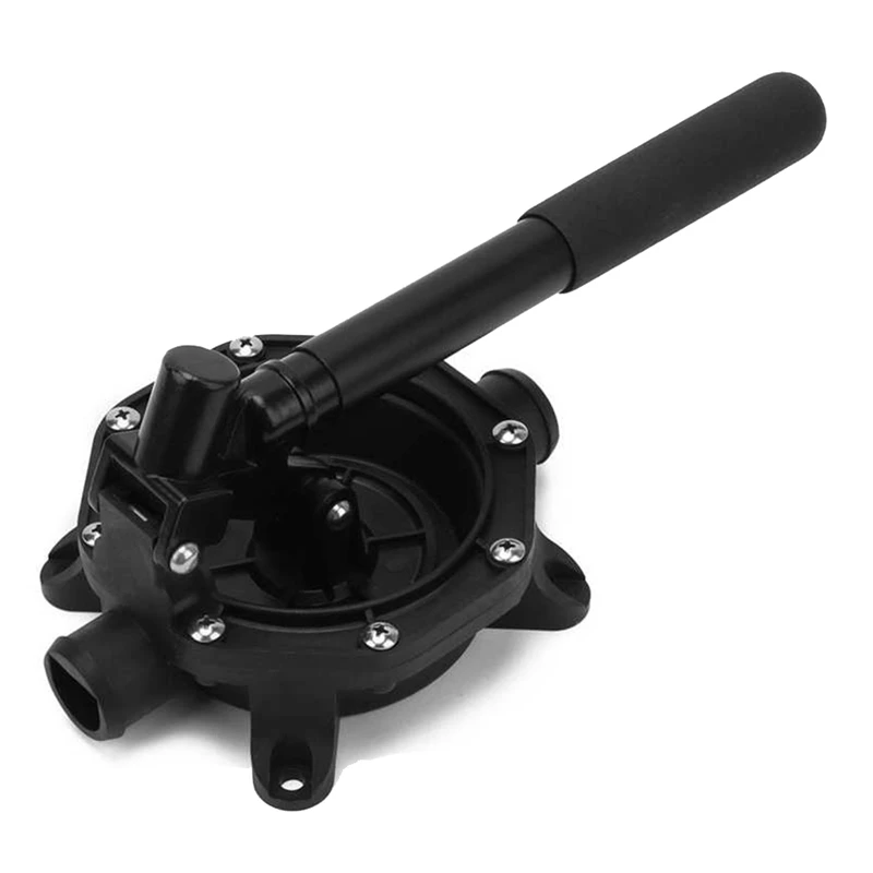 Boat Hand Diaphragm Bilge Pump Marine Hand Pump Selfpriming 2724 LPH/720GPH 2 Position Aluminium Handle For 33Mm Diameter Hose