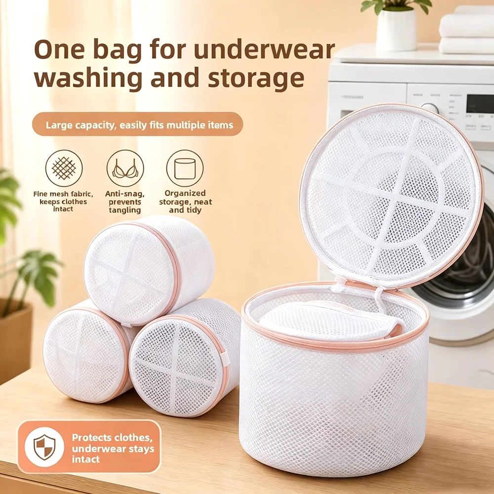Zippered Bag For Laundry Washing Bra Underwear Products Laundry Bag Household Cleaning Tools Accessories Wash Laundry Care Bags