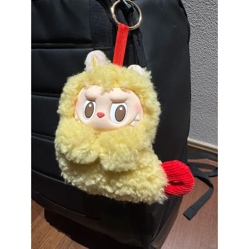 

Original POPMART Labubu Weird Flavor Convenience Store Series Hanging Card Fried Shrimp Earphone Case Surprise Birthday Gift Toy