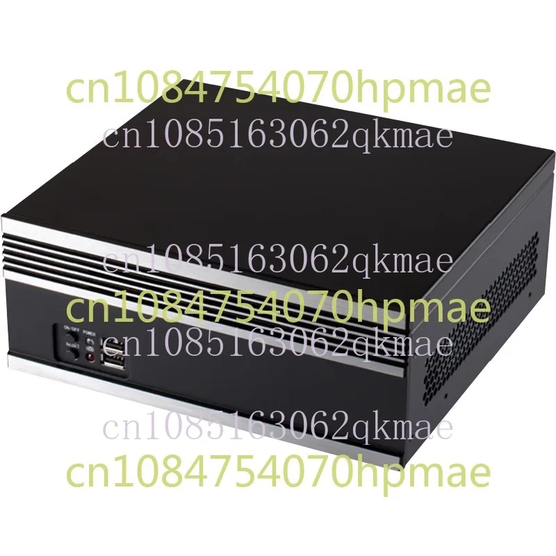 

Mini Chassis Ultra-Small Aluminum Panel Wall-Mounted ITX Motherboard Flex Power Supply Industrial Computer Host Server