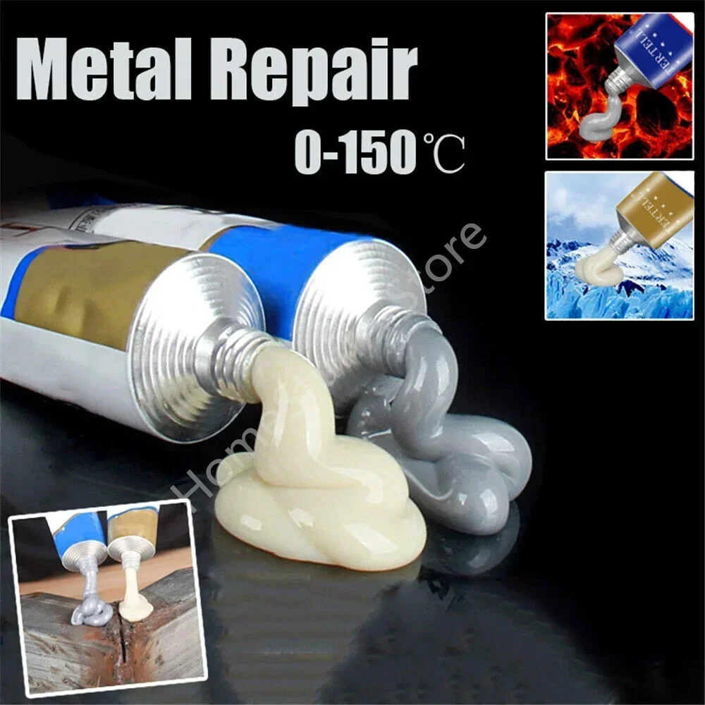 65g Strong Caster Glue Stainless Metal Magic Repair Tin Welding Past Universal High Strength Casting Glue Resistance Cold Weld